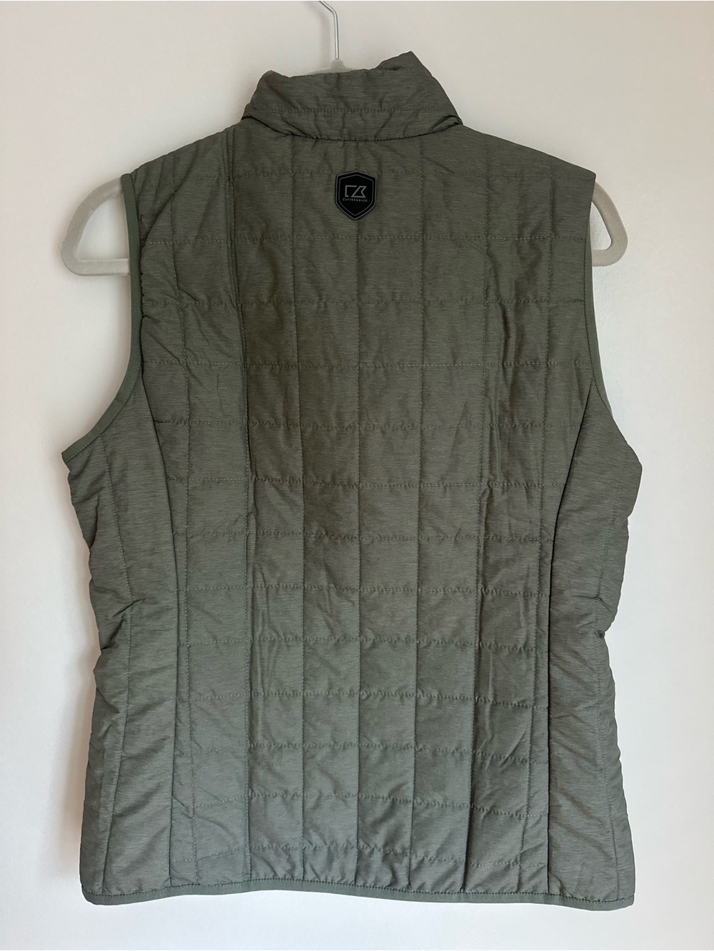 NEW Cutter & Buck Packable Puffer Vest Womens Medium Olive Green J Lohr Vineyard - Picture 3 of 6